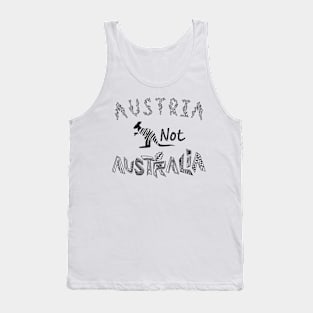 Austria Not Australia Tank Top